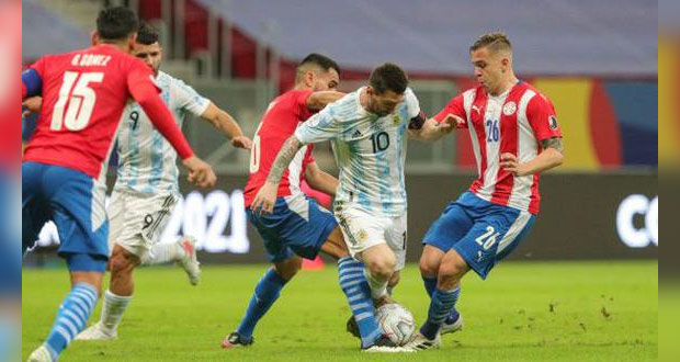 Argentina vence a Paraguay y sigue invicto en la Copa América