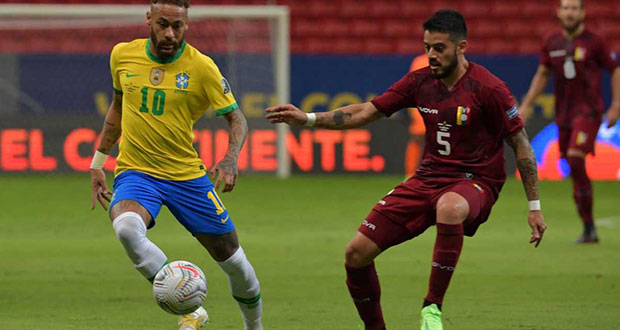 Brasil inaugura la Copa América ganando 3-0 sobre Venezuela