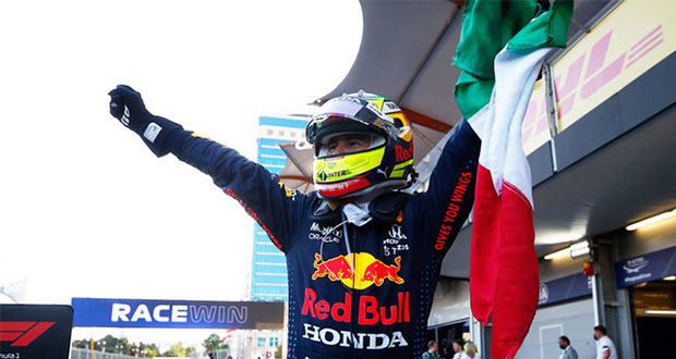 “Checo” Pérez gana el Gran Premio de Azerbaiyán!