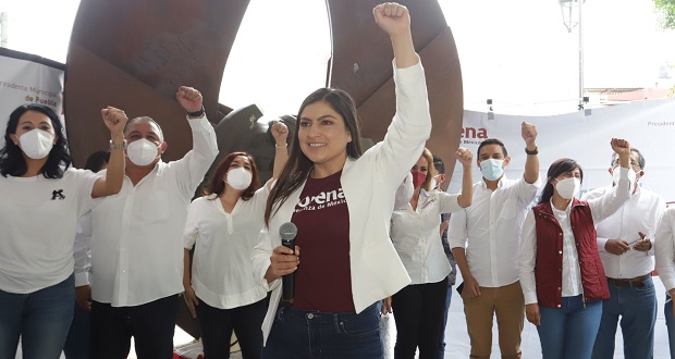 Claudia Rivera cierra campaña: no tengo duda que la 4T seguirá en Puebla