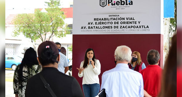 Comuna entrega rehabilitación vial en colonias con inversión de 7.6 mdp