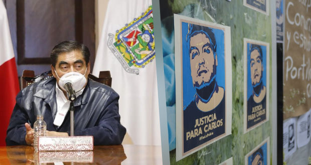 Muerte de Carlos en Xoxtla no quedará sin aclarar; FGE ya investiga: Barbosa