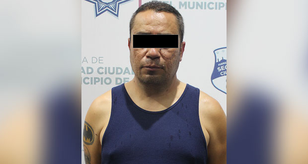 Detienen a sujeto por violencia familiar en Lomas de San Miguel