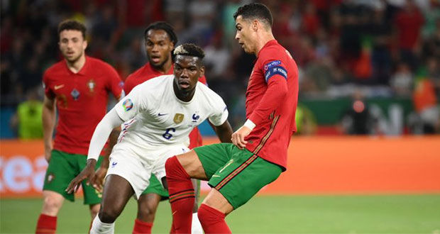 Francia y Portugal empatan a dos y avanzan a octavos de la Euro