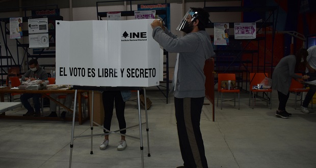 Frente a 2018, en Puebla, baja 13% participación ciudadana en urnas