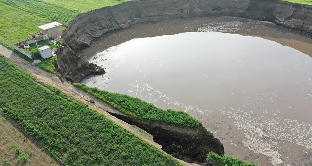 Extracción de agua, sedimento y lluvia, causas de socavón en Zacatepec: IPN