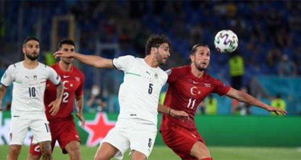 Italia golea a Turquía en la inauguración de la EURO 2020