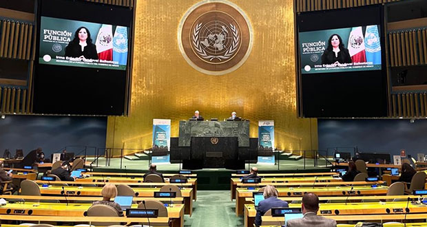 México combate corrupción como fenómeno político: SFP ante ONU