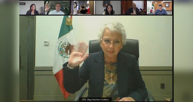 Olga Sánchez llama a gobernadores a transición pacífica tras elecciones