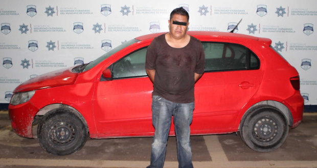 Detienen a presunto ladrón de autos en colonia 20 de Noviembre