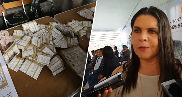 Tras conteo de votos en Texmelucan, se reelegiría Layón