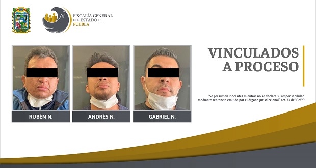 Vinculan a proceso a 3 por intento de homicidio en Huejotzingo