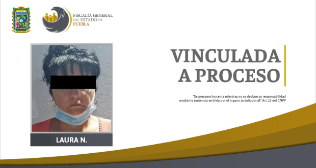 FGE detiene a mujer por el homicidio de su pareja en Puebla