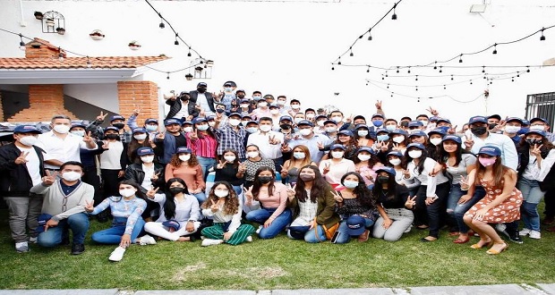 Jóvenes, protagonistas para corregir a Puebla: Eduardo Rivera
