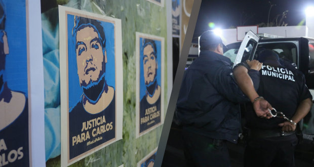 Van 11 policías de Xoxtla detenidos por muerte de Carlos Portillo: Barbosa