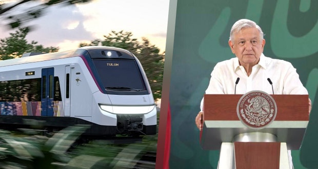 Cuestiona AMLO suspensión de tramo 5 del Tren Maya; “es asunto político”