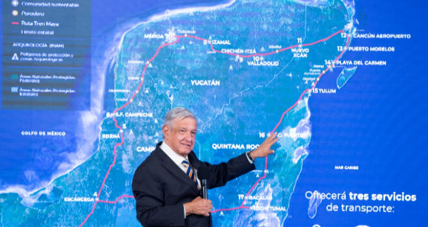 Adquiridos, 8 de 10 terrenos para parques industriales en Istmo: AMLO