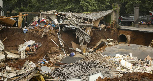 Ya van más de 120 muertos por inundaciones en Europa