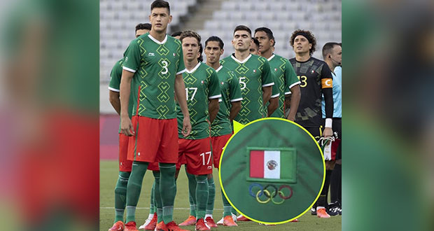 Bordan mal bandera de México en jersey de la Selección para Tokio