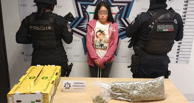 Detienen a presunta narcomenudista en colonia Bella Vista