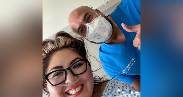 Genoveva Huerta libra el Covid nuevamente; excandidato del PES, su médico