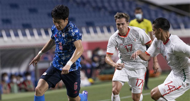 Dura caída de México en el fútbol olímpico contra Japón