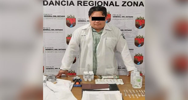 En Chiapas, cae “médico” que aplicaba vacunas contra Covid falsas