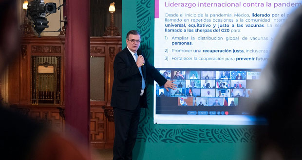 En agosto, México tendrá 80 millones de vacunas contra Covid: SRE