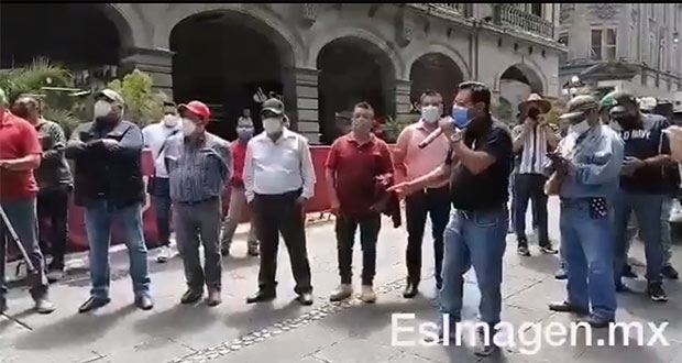Exigen antorchistas respetar elecciones en Ocoyucan y Huitzilan  