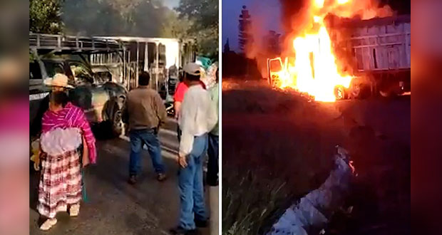 Grupos armados bloquean carreteras y atacan a policías en Michoacán