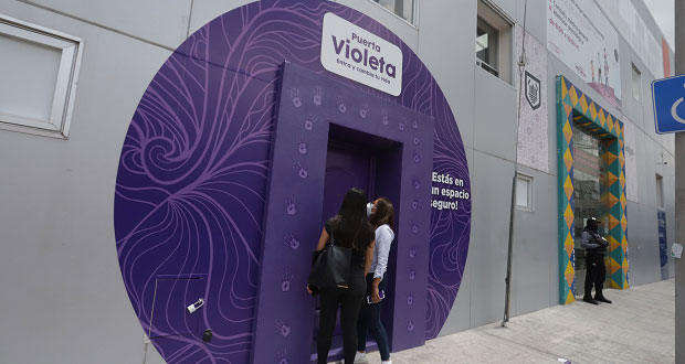No te calles: Puerta Violeta apoya a víctimas de violencia en Puebla