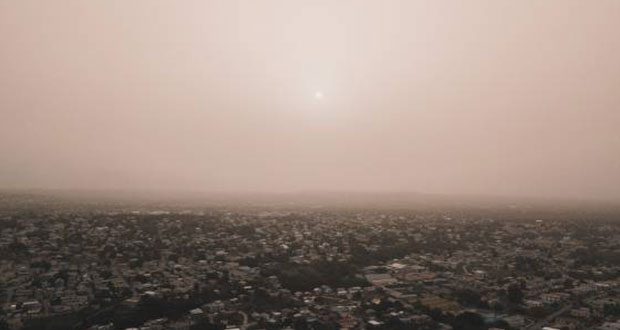 Nube de polvo del Sahara cubre Yucatán