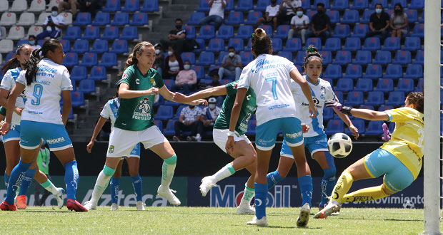 Puebla Femenil debuta con triunfo contra León en el Apertura 2021