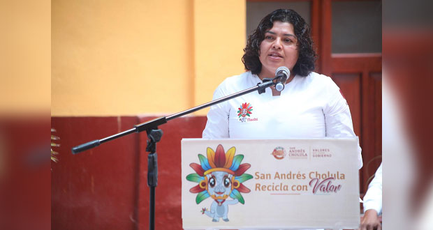 San Andrés Cholula, a la vanguardia en manejo de residuos: Karina Pérez