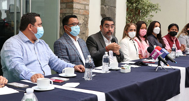 Sergio Salomón será el coordinador de Morena en próxima Legislatura de Puebla