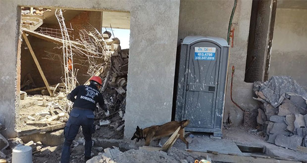 Tras derrumbe de obra en Lomas de Angelópolis, rescatan a 3  
