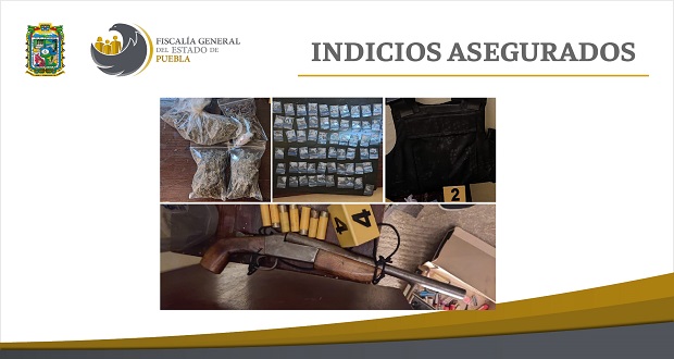 FGE catea inmueble en Zacatepec; detienen a sujeto con droga