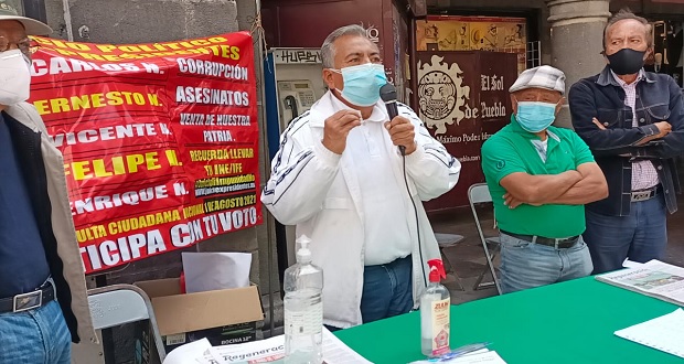 Promueven consulta popular para juicio contra expresidentes, piden tachar “Sí”