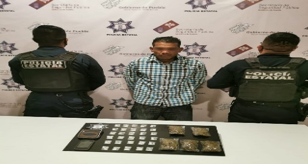 Policía Estatal captura a presunto narcomenudista de “El Pollo”