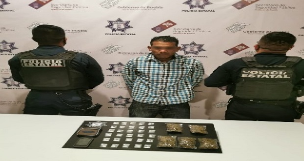 Policía Estatal captura a presunto narcomenudista de “El Pollo”