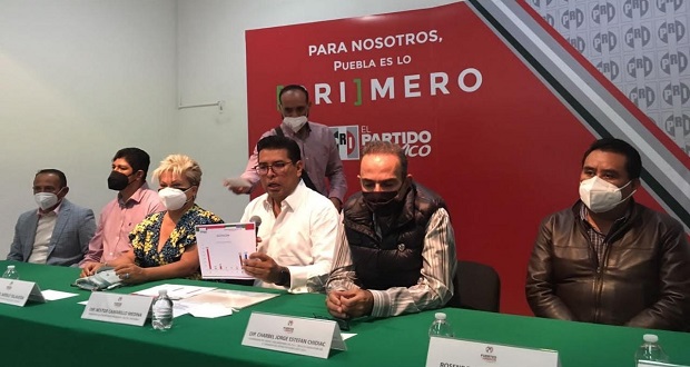 PRI defenderá triunfos de Ocoyucan y Huitzilan, afirma Camarillo