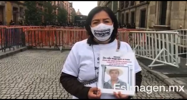 Exigen desde Palacio Nacional aprobar Ley de Desaparecidos en Puebla