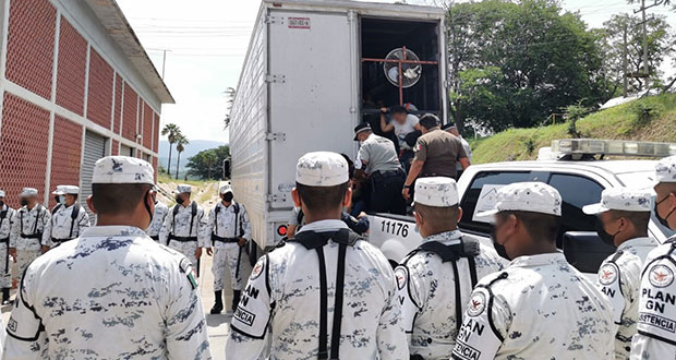 93 migrantes son auxiliados por la GN y el INM en Chiapas