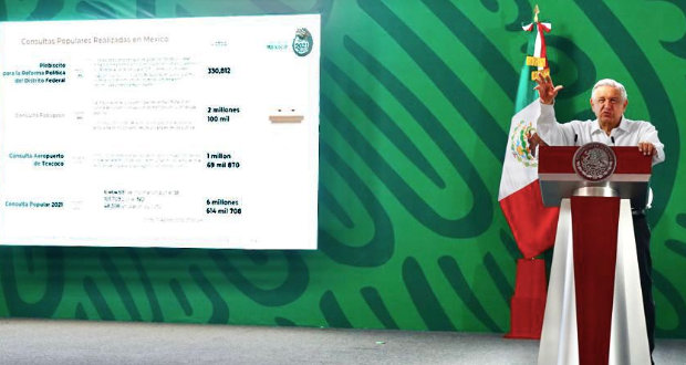 Consulta Popular inicia un proceso de participación ciudadana: AMLO