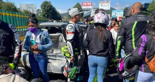 Accidente en la México - Cuernavaca suma 7 motociclistas muertos