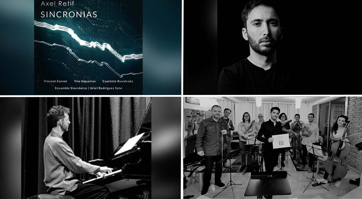 Axel Retif, compositor poblano, lanza álbum debut "Sincronías"