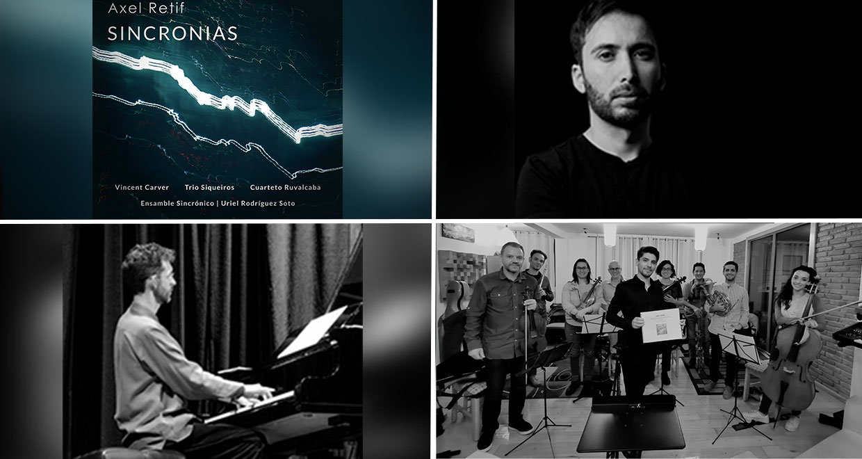 Axel Retif, compositor poblano, lanza álbum debut "Sincronías" 