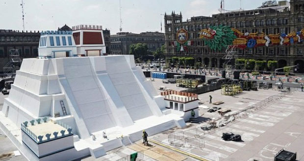 Con espectáculo y más, conmemorarán 500 años de Tenochtitlán