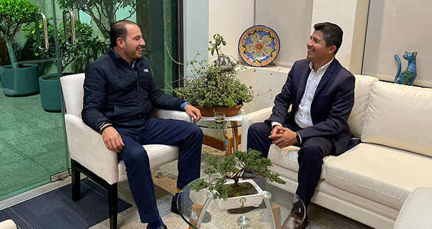 Cortés respalda a Eduardo Rivera: “los mejores gobiernos son del PAN”  