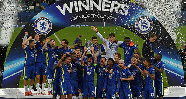 De las manos de Kepa, Chelsea se alza con la Supercopa Europa